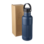 Garrafa de aço inoxidável reciclado com tampa e pega 500ml décima vista