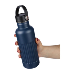Garrafa de aço inoxidável reciclado com tampa e pega 500ml sétima vista