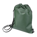 Mochila de cordas repelente à água com bolso frontal primeira vista