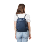 Mochila de cordas repelente à água com bolso frontal décima primeira vista
