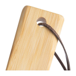 Tábua de pizza em bambu com guias de corte, cortador e espátula décima vista