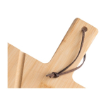 Tábua de pizza em bambu com guias de corte, cortador e espátula nona vista