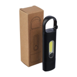 Lanterna de bolso com 3 modos de iluminação e mosquetão