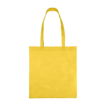Saco de tecido não tecido reciclado em várias cores 80 g/m2 cor amarelo primeira vista