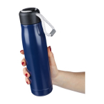 Garrafa antifugas de aço inoxidável com pega de cordão 500 ml sétima vista