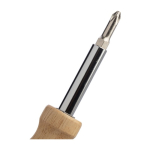 Chave de fendas principal com 4 pontas magnéticas dentro do cabo oitava vista