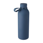 Garrafa de aço inoxidável reciclado com revestimento em borracha 500ml primeira vista