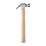 Martelo com corpo de madeira de faia e cabeça de aço quarta vista