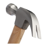 Martelo com corpo de madeira de faia e cabeça de aço sétima vista