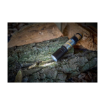 Lanterna COB de alumínio com 3 funções de luz e mosquetão décima primeira vista