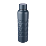 Garrafa de aço inoxidável com textura geométrica 800ml primeira vista