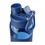 Garrafa de plástico com dupla opção de beber pela tampa 900ml oitava vista