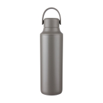 Garrafa de aço inoxidável com dois tipos de tampa 500ml cor grafite primeira vista