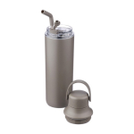 Garrafa de aço inoxidável com dois tipos de tampa 500ml primeira vista