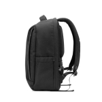 Mochila antirroubo de sarja com revestimento hidrófugo e PC 17'' cor preto terceira vista