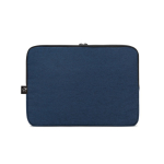 Capa de poliéster reciclado de alta densidade para portátil 14'' cor azul segunda vista