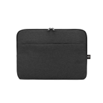 Capa de poliéster reciclado de alta densidade para portátil 14'' cor cinzento-escuro primeira vista