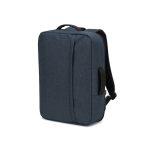 Mochila compacta de poliéster reciclado com pega para trolley 15,6'' cor azul