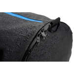 Saco de desporto em poliéster reciclado 600D com divisão para sapatos cor azul real nona vista