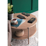 Bateria externa ecológica com carregamento ultrarrápido e LED 20000mAh vista conjunto