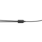 Cabo USB 6 em 1 ultrarrápido em alumínio e PET reciclado versátil cor preto primeira vista