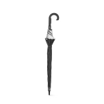 Guarda-chuva reciclado 68 cm poliéster com detalhes refletores Ø120 cor preto segunda vista