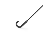 Guarda-chuva reciclado 68 cm poliéster com detalhes refletores Ø120 cor preto quinta vista