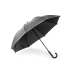 Guarda-chuva reciclado 68 cm poliéster com detalhes refletores Ø120 cor preto