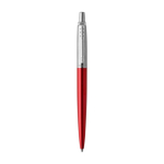 Caneta Parker Jotter Core de aço inoxidável tinta azul cor vermelho primeira vista
