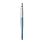 Caneta Parker Jotter Core de aço inoxidável tinta azul cor azul-claro primeira vista