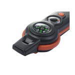 Conjunto de sobrevivência completo com 6 funções diferentes cor cor-de-laranja décima vista