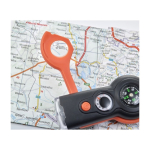 Conjunto de sobrevivência completo com 6 funções diferentes cor cor-de-laranja décima primeira vista