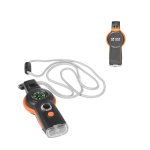 Conjunto de sobrevivência completo com 6 funções diferentes cor cor-de-laranja vista principal