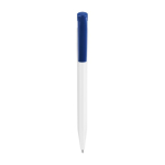 Caneta Stilolinea S45 de plástico com botão a cores tinta azul cor azul primeira vista