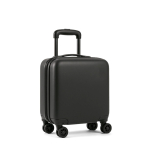 Trolley de ABS com rodas 360º adequado para cabine cor preto vista principal