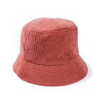 Chapéu unissexo à pescador de bombazine macia para personalizar cor cor-de-rosa segunda vista