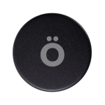 Garrafa térmica de aço inoxidável com copo na base cor preto quinta vista