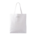 Saco de poliéster de toque macio especial para sublimação 280 g/m² cor branco vista detalhe 5