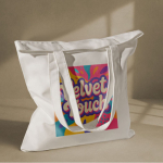 Saco de poliéster de toque macio especial para sublimação 280 g/m² cor branco vista detalhe 6