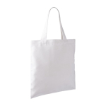 Saco de poliéster de toque macio especial para sublimação 280 g/m² cor branco segunda vista