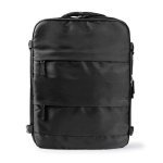 Mochila para portátil de poliéster, ideal para viagens 15'' cor preto primeira vista