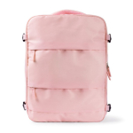 Mochila para portátil de poliéster, ideal para viagens 15'' cor cor-de-rosa primeira vista