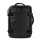 Mochila para portátil de poliéster, ideal para viagens 16'' cor preto primeira vista