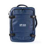 Mochila para portátil de poliéster, ideal para viagens 16'' cor azul vista principal