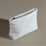 Nécessaire retangular de poliéster acolchoado e macio 120 g/m² cor branco quinta vista