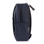 Mochila de trabalho para portátil de couro sintético 15'' cor azul-marinho sexta vista