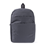 Mochila leve de nylon para portátil com bolso antirroubo 16'' cor cinzento primeira vista