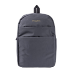 Mochila leve de nylon para portátil com bolso antirroubo 16'' cor cinzento sexta vista