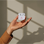 Auriculares sem fios com 3 horas de autonomia em estojo branco cor branco vista detalhe 4