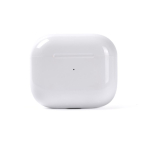 Auriculares sem fios com 3 horas de autonomia em estojo branco cor branco quarta vista